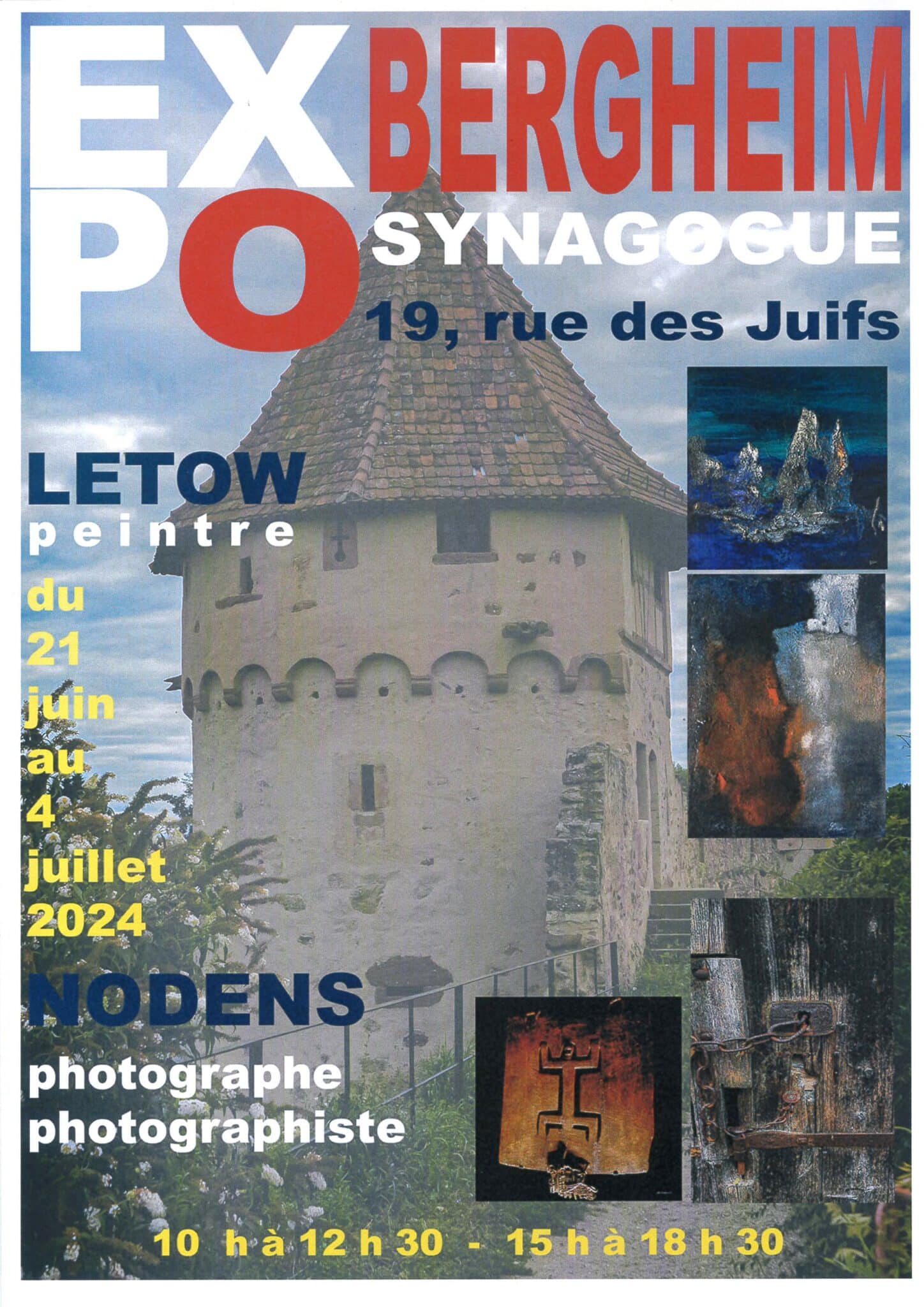 Exposition Letow, peintre & Nodens, photographe